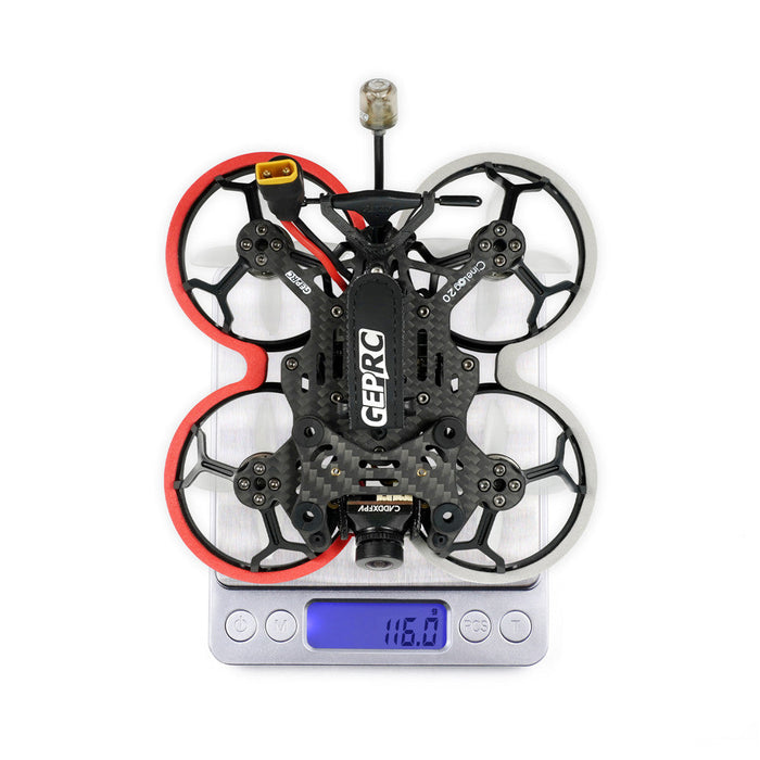 Geprc Cinelog20 Analog 4S F411 - 2 Inch Indoor Cinewhoop, 35A AIO FPV Racing Drone, 5.8G 600mW VTX, Caddx Ratel2 1200TVL Camera - Perfect for Indoor Flying and Drone Racing Enthusiasts