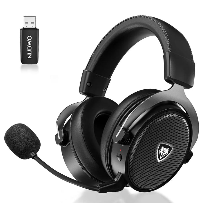 NUBWO® G Series - Wireless Gaming Headset with 2.4GHz & Bluetooth 5.3 Technology, Noise-Cancelling Microphone & Stereo Sound - Compatible with PS5 / PS4 / PC / Computer / Phone / XBOX / Switch